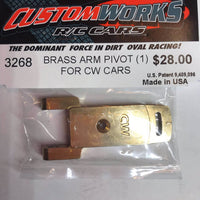 3268 Custom Works Brass Outer Pivot for CW Arm