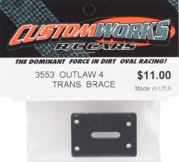 3553 Custom Works Outlaw 4 Transmission Brace