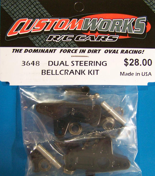3648 Custom Works Dual Steering Bellcrank Kit