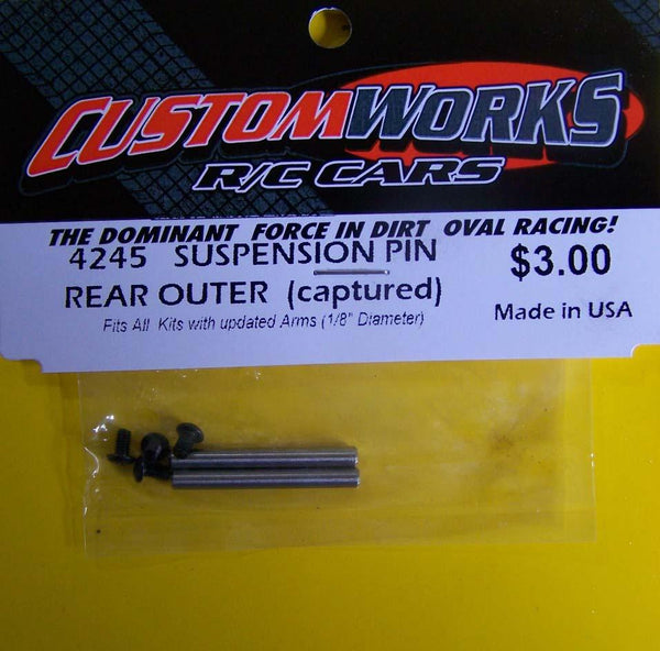 4245 Custom Work Suspension Pin Rear