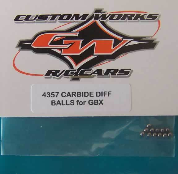 4357 Custom Works Carbide Diff Balls 