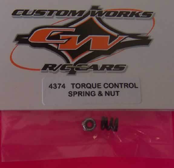 4374 Custom Works Torque Control Spring & Nut