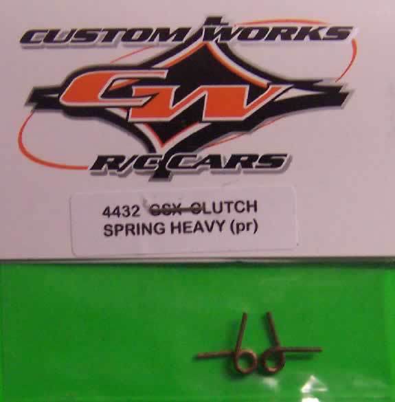 4432 Custom Works  Clutch Springs Heavy