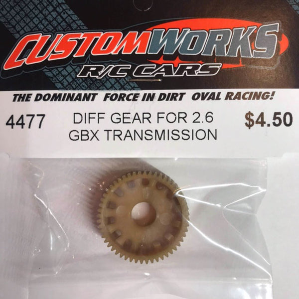 4477 Custom Works 2.6 GBX Diff Gear