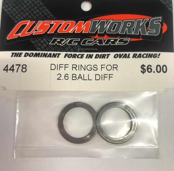 4478 4478 Custom Works Diff Rings – Kipps Hobbies