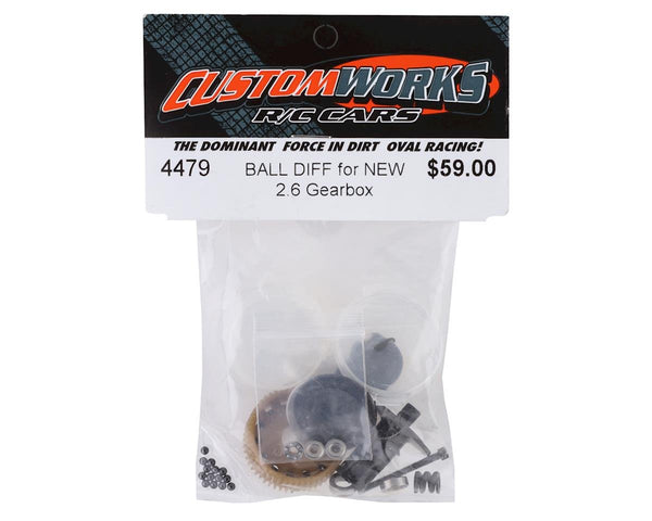 4479 Custom Works Ball Diff For 2.6 Trans