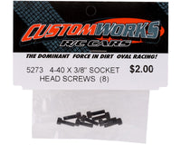5273 Custom Works 4-40x3/8" Socket Head Screw (8)