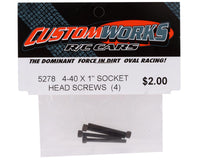 5278 Custom Works 4-40x1" Socket Head Screw (4)