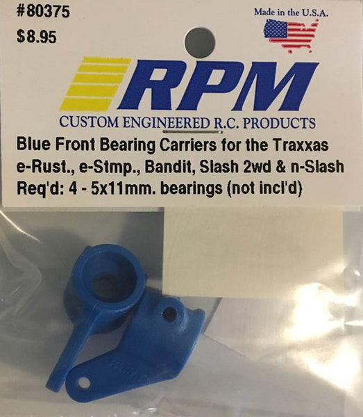80375 RPM Front Bearing Carriers Blue