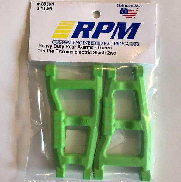 80594  RPM 2WD Heavy Duty Rear A-arms Green