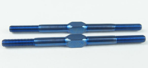 8535 Custom Works Truespeed 2″ Blue Titanium Turnbuckles (pr)