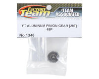 ASC1346 Team Associated Factory Team Aluminum 48P Pinion Gear (28T) 1/8" shaft