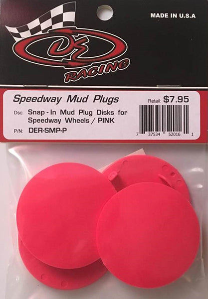 DER-SMP-P Mud Plugs Pink