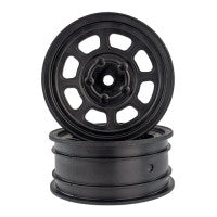 DER-DSB-AFB	Speedway Buggy Wheels for Associated B6 / Customworks 4 / Front / BLACK / 4pcs