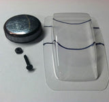 K1014 MDM Style Hood Scoop & Air Cleaner 1/10 Scale  clear lexan, needs to be painted
