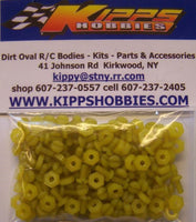 K440NYL200 Yellow Kipps 440 Nylon Nuts and Bolts