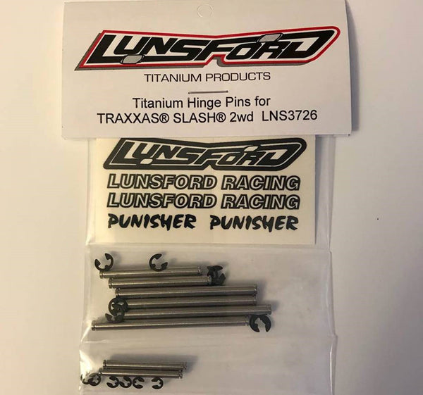 LNS3726 Lunsford Titanium Hinge Pin Set