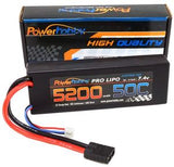 PHB2S520050CTRX Power Hobby 5200 LIPO Battery Traxxas Plug