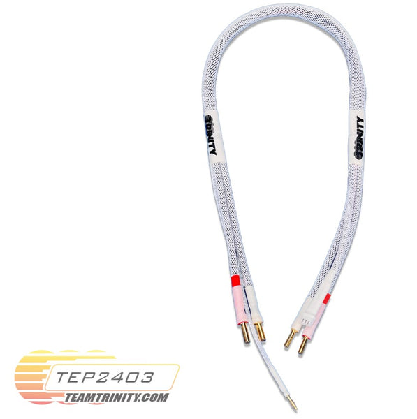 TEP2403 Pro Charge Cable with 5mm Bullet Connectors (White)