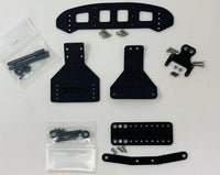 DR10 ASC6.1 AE6 Mcallister DR10/ Pro SC10/ SR10 Mounting Kit Street Stock, Late Model, Drag Racing Body mounting kit with Rear Extension