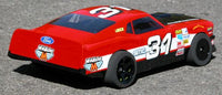 B136 McAllister Racing 70 Boss Mustang Street Stock Body w/ Decal