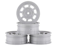 DER-DSB-AFS Speedway Buggy Wheels for Associated B6 / Customworks 4 / Front / SILVER / 4pcs