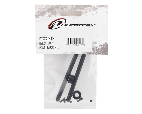 DTXC2618 DuraTrax 4.5" Nylon Body Post (Black) (2)