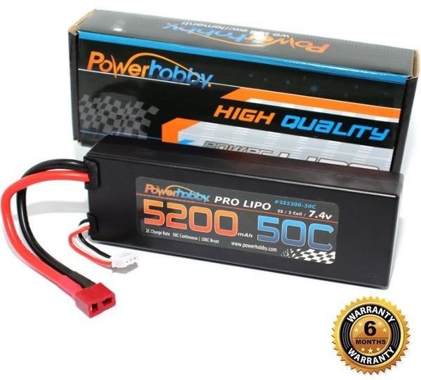 PHB2S520050CTRX Power Hobby 5200 LIPO Battery Traxxas Plug – Kipps