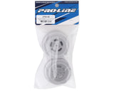 PRO279305 Pro-Line Slot Mag Drag Spec Rear Drag Racing Wheels (2) (Stone Grey) w/12mm Hex