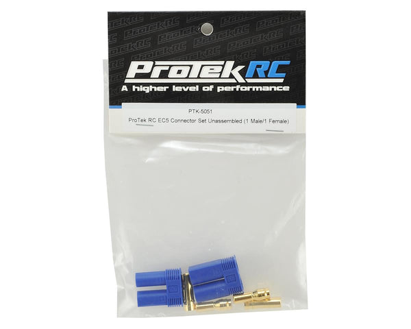 PTK5051 ProTek RC EC5 Connector Set (1 Male/1 Female)