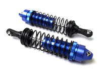 RCE1850BL  Racers Edge Traxxas Slash 2/4 WD Aluminum Rear Shock (pr) - Blue