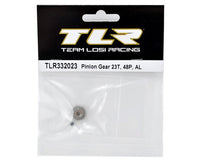 TLR332023 Team Losi Racing Aluminum 48P Pinion Gear (3.17mm Bore) (23T)