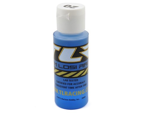 TLR74002 Team Losi Racing Silicone Shock Oil (2oz) 20wt