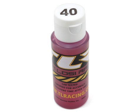 TLR74010 Team Losi Racing Silicone Shock Oil (2oz) 40wt