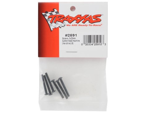 2591 Traxxas 3x23mm Button Head Screws (6)