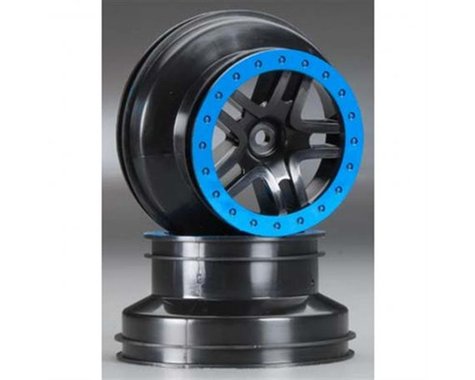 5884A Traxxas Wheels SCT Split-Spoke Black (2)
