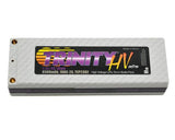 TEP2302 Trinity Hi-Voltage 2S 100C Hardcase LiPo Battery (7.4V/6500mAh) 5mm Bullets