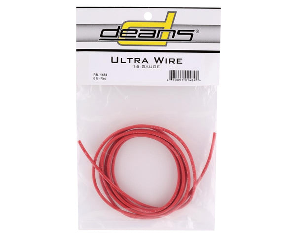 1484 Deans Red 16 Gauge Ultra Wire 16AWG – Kipps Hobbies